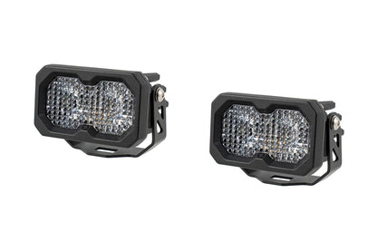 +2022 Silverado ZR2 Led vent cover (ASA Matte Black) + Diode Dynamics C2.0 Sport