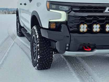 +2022 Silverado ZR2 Led vent cover (ASA Matte Black) + Diode Dynamics SS3 Sport