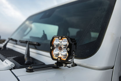 Squadron Pro 2.0 Black LED Auxiliary Light Pod Pair
