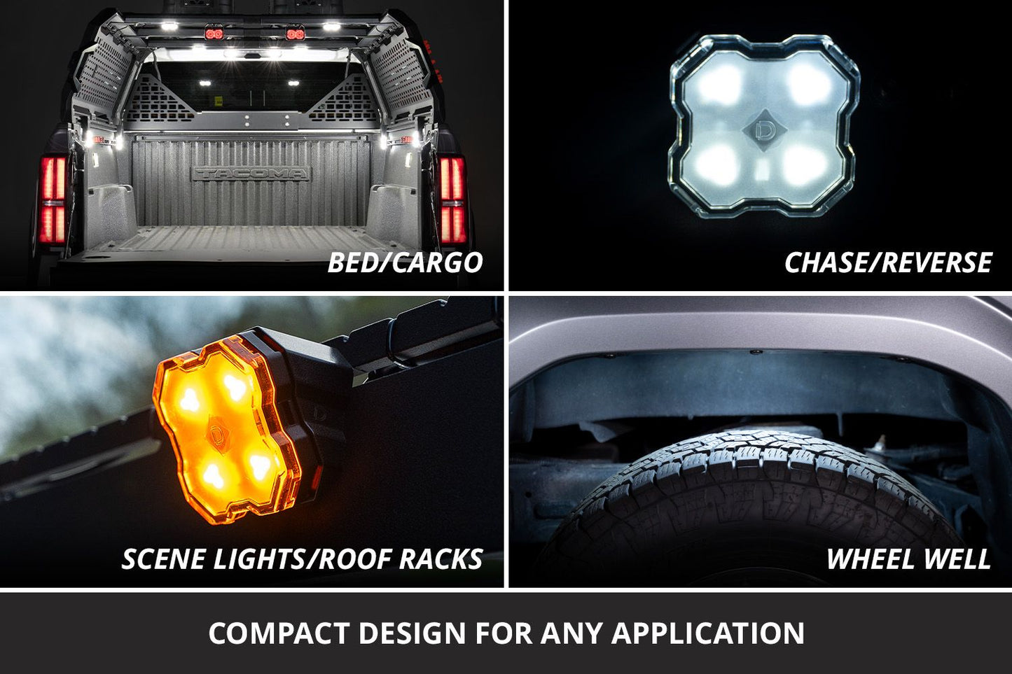 +2024 Colorado/Canyon Mirror Puddle light Diode Dynamics + Rock lights pair