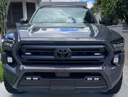 +2024 Tacoma Baja Designs Squadron 2.0 Led vent cover (ASA Matte Black)