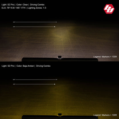 +2022 Toyota Tundra Led vent cover (ASA Matte Black) Baja Designs S2 + Baja Designs S2 PRO Black Light Pod Pair