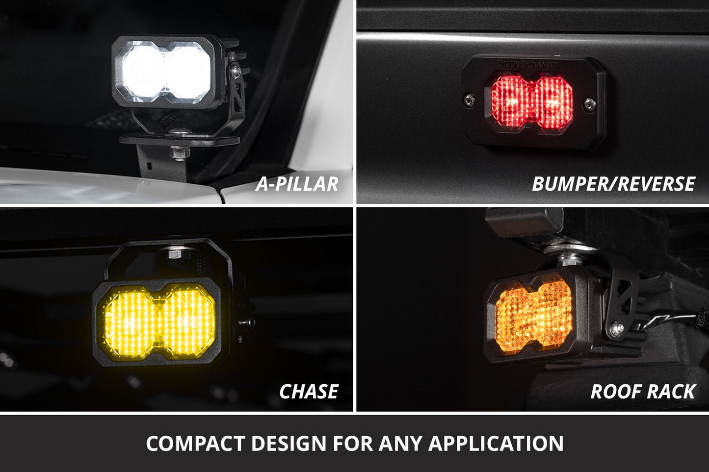 +2024 Colorado/Canyon Mirror ditch light + Diode Dynamics C2.0 Pro