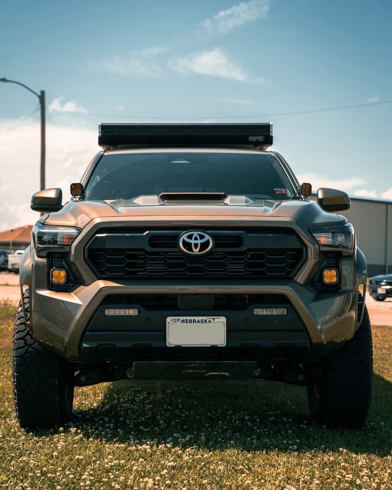 +2024 Tacoma DD SS3 Led vent cover (ASA Matte Black)