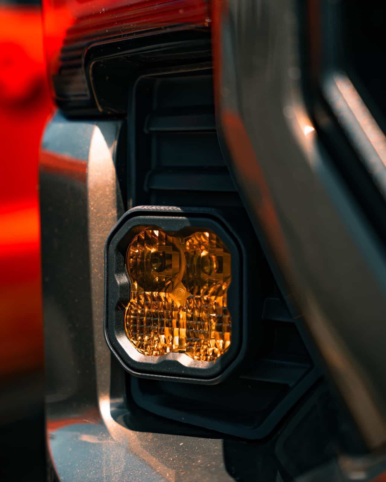 +2024 Tacoma DD SS3 Led vent cover (ASA Matte Black)