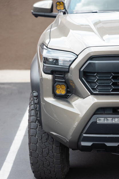 +2024 Tacoma DD SS3 Led vent cover (ASA Matte Black)