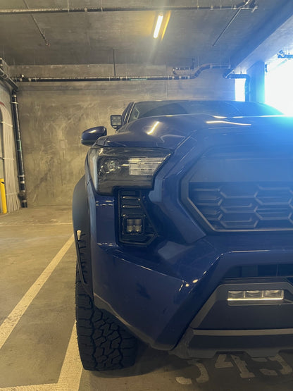 +2024 Tacoma Hella 2.7 in Led vent cover (Matte Black)