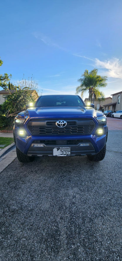+2024 Tacoma Hella 2.7 in Led vent cover (Matte Black)