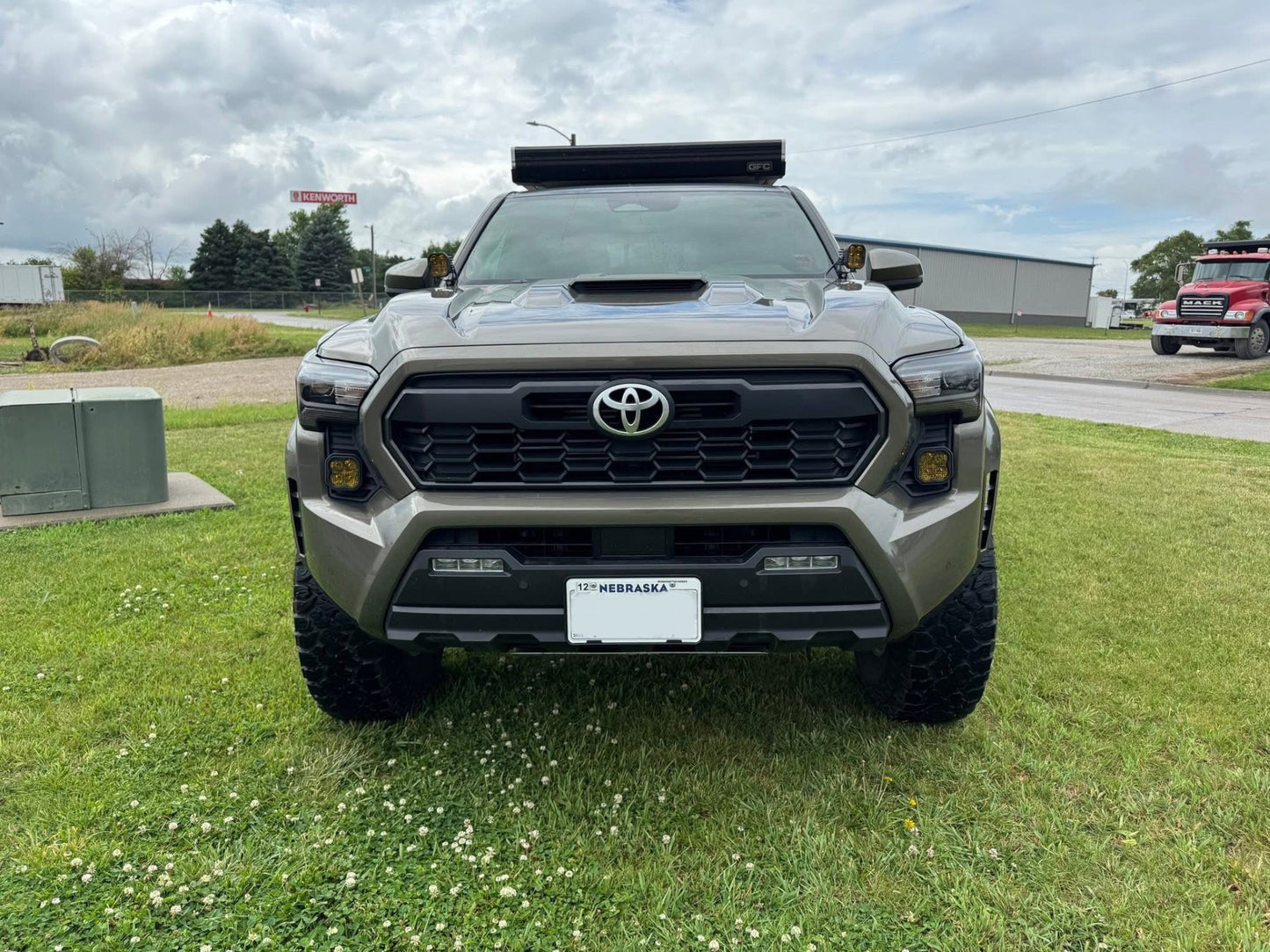 +2024 Tacoma DD SS3 Led vent cover (Matte Black) + DD SS3 Sport Led Pod pair