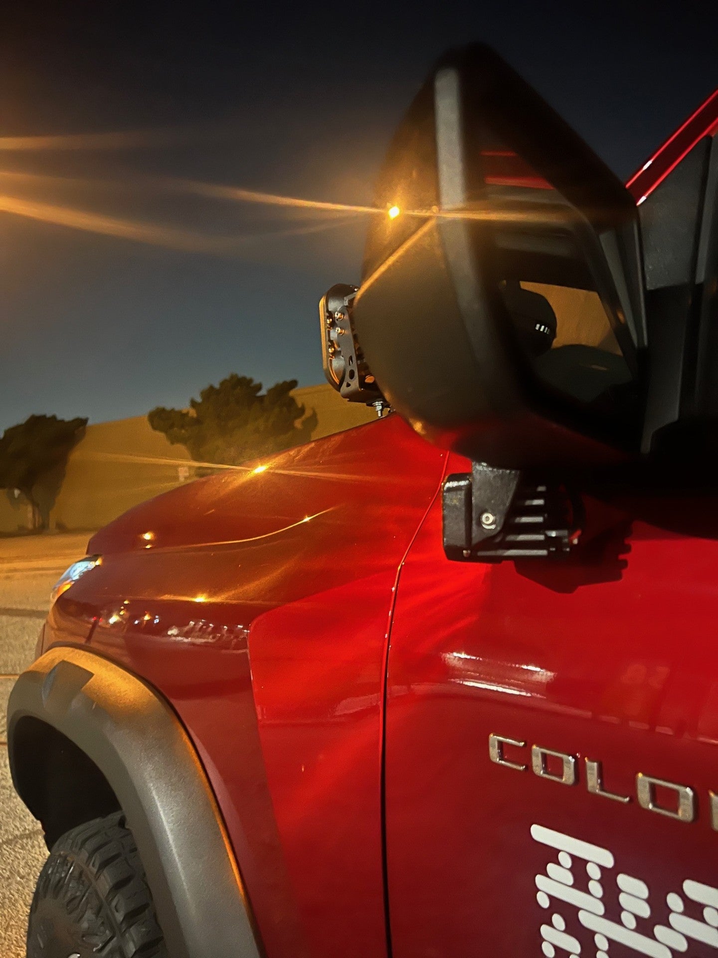 +2024 Colorado/Canyon Mirror ditch light + Diode Dynamics C2.0 Pro