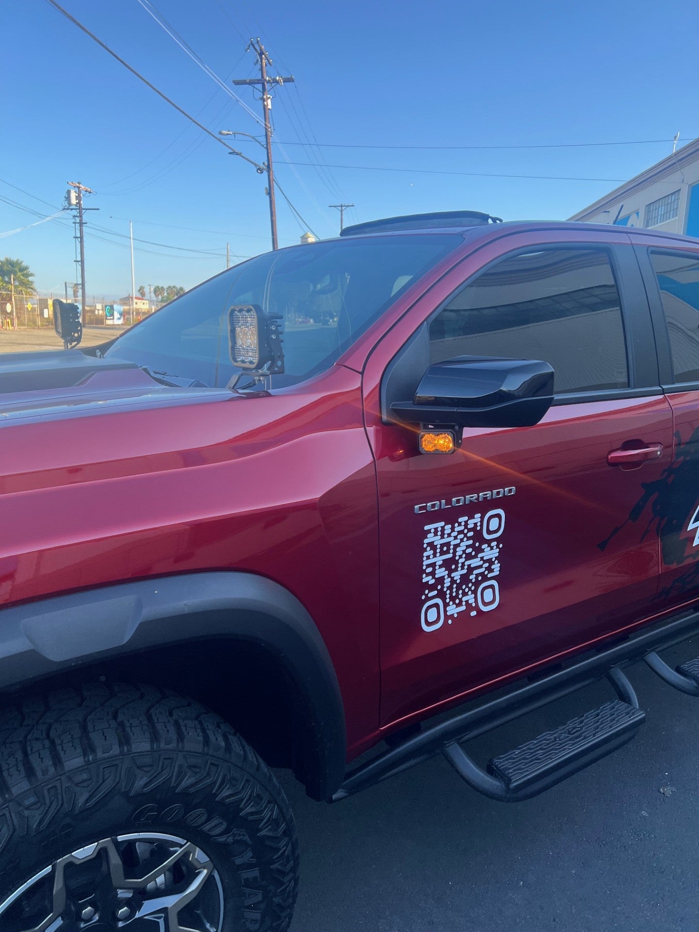 +2024 Colorado/Canyon Mirror ditch light + Diode Dynamics C2.0 Pro