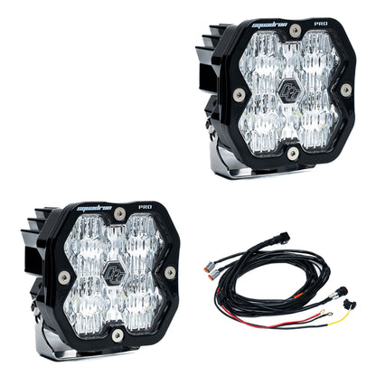 Squadron Pro 2.0 Black LED Auxiliary Light Pod Pair